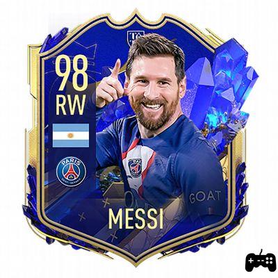 Lionel Messi no FIFA 23