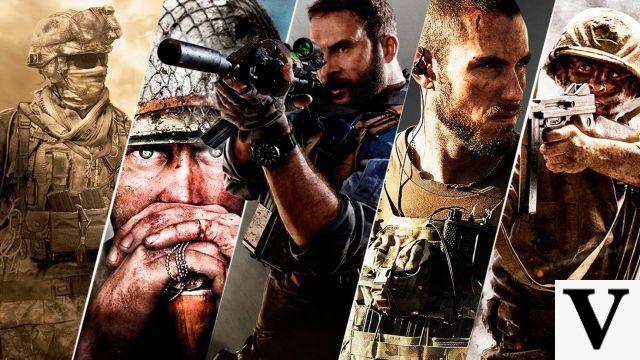 O peso dos jogos da saga Call of Duty