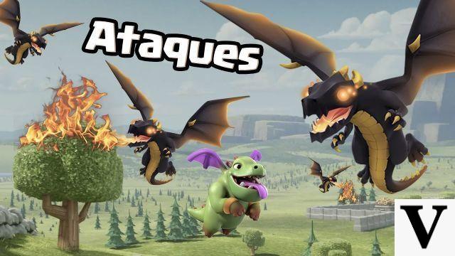 Dragons in Clash of Clans: maximum level, strategies of use and opinions