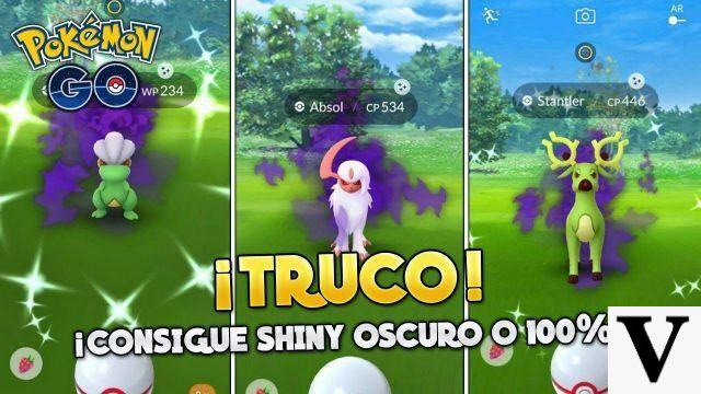 Cómo encontrar y capturar Pokémon Oscuros shiny en Pokémon GO