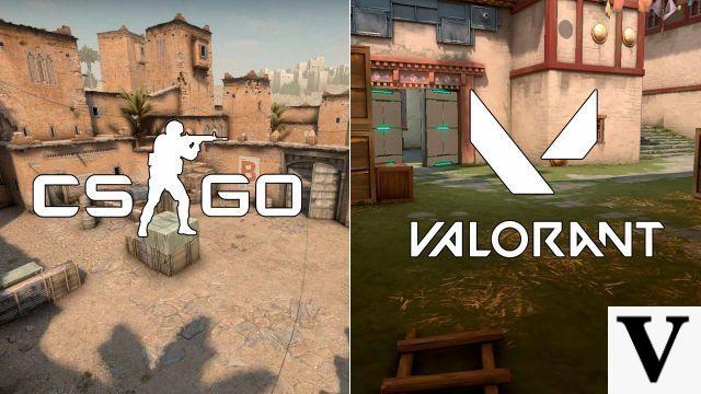 Comparación de dificultad mecánica entre Valorant, League of Legends y Counter Strike