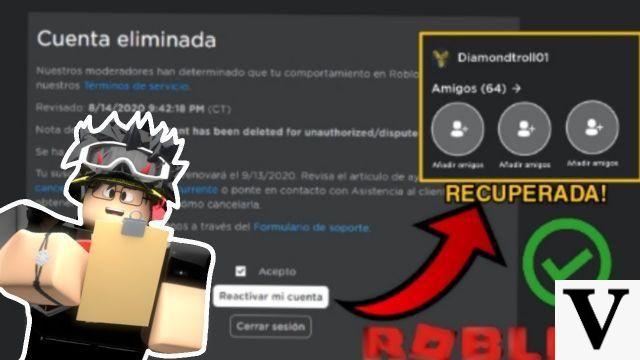 ¿Cómo reactivar una cuenta baneada en Roblox?