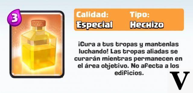 Rimozione delle carte e incantesimo di guarigione in Clash Royale