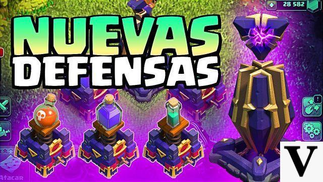 Monolith e Tower of Spells em Clash of Clans