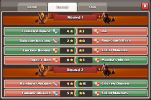 FAQ sur les ligues de guerre de clans