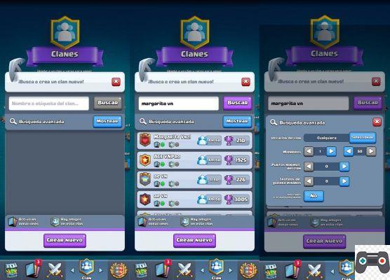 Intenciones de búsqueda en Clash Royale y Clash of Clans