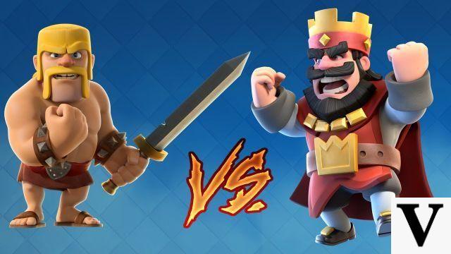 Comparison between Clash of Clans and Clash Royale