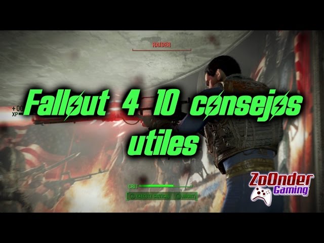 Cómo esperar en el juego Fallout 4 y otros consejos útiles