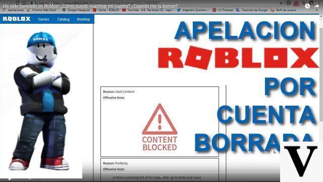 como recuperar a conta banida do roblox