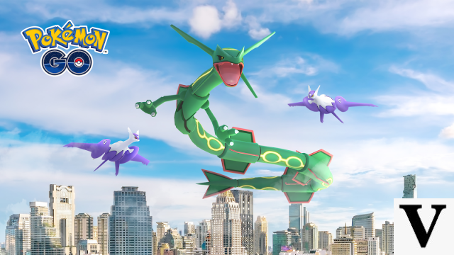 O retorno de Rayquaza em Pokémon GO