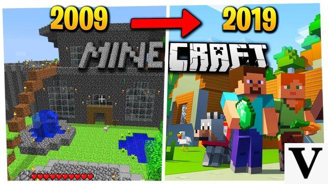 História e evolução do Minecraft