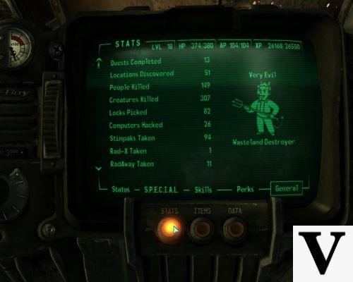 El concepto de karma en el juego Fallout 3