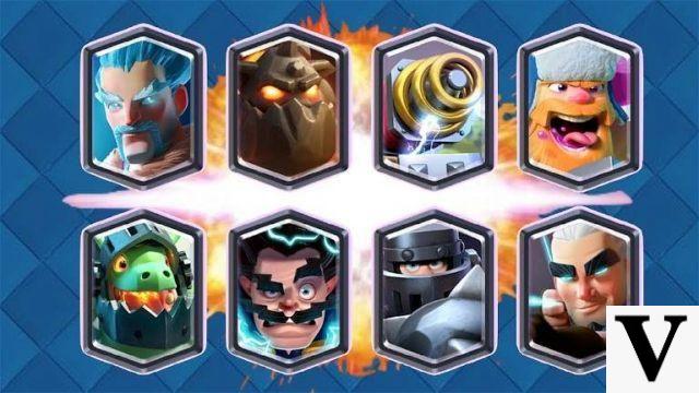 As cartas mais raras do Clash Royale