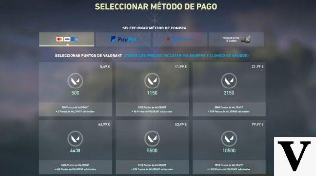 Everything you need to know about payment methods in VALORANT