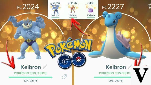 Pokémon sortudos em Pokémon Go