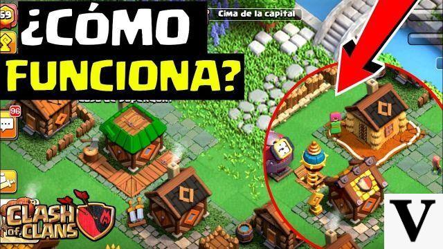 Running the capital house in Clash of Clans