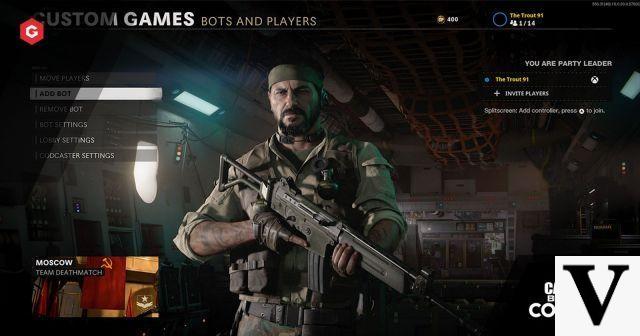 Comment mettre des bots dans Call of Duty Black Ops et Black Ops Cold War