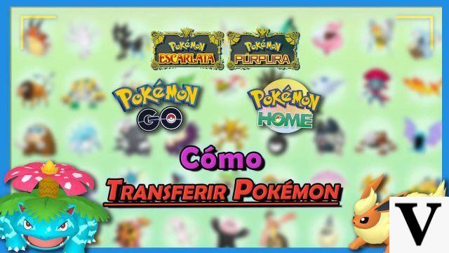 Transferência de Pokémon nos jogos Scarlet e Purple