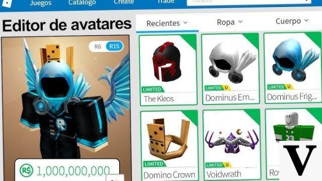 Les objets les plus chers du jeu Roblox