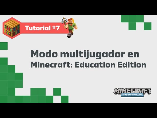 El modo multijugador en Minecraft: Education Edition y otras características