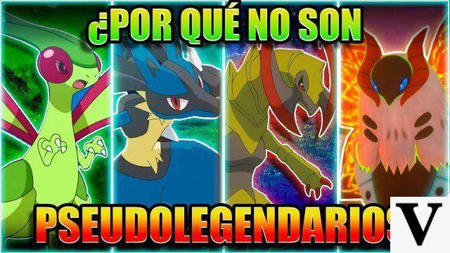 Os Pokémon pseudo-lendários e suas diferenças com os semi-lendários