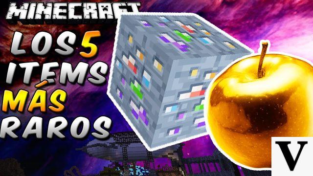 Os objetos mais raros e valiosos do Minecraft