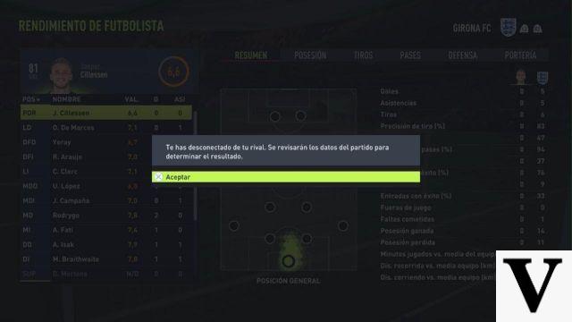 Consequências de puxar o cabo no FIFA 22 Ultimate Team