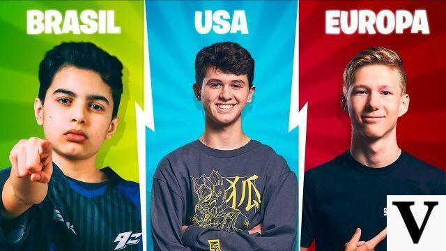 Os melhores jogadores de Fortnite em diferentes anos e regiões