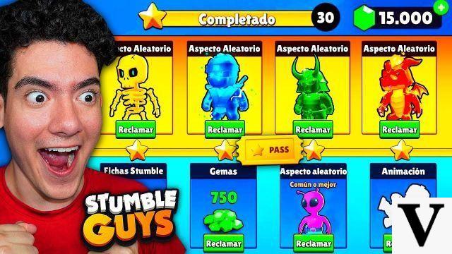 Nuevo pase de Stumble Guys en YouTube