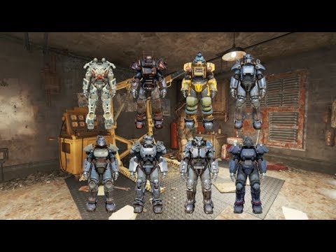 Power armor in the Fallout saga games