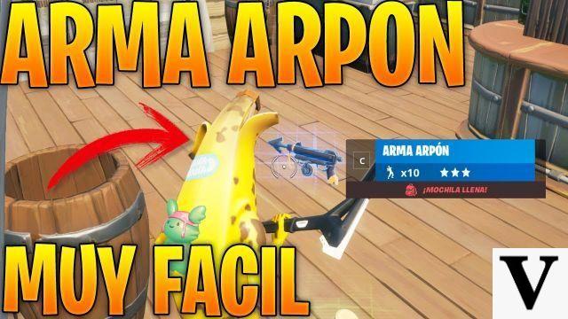 Come ottenere l'arma arpione in Fortnite