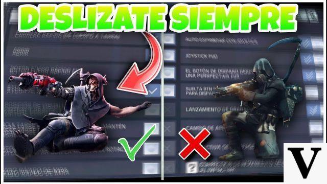 Deslizarse y agacharse en Call of Duty Mobile: soluciones y configuraciones