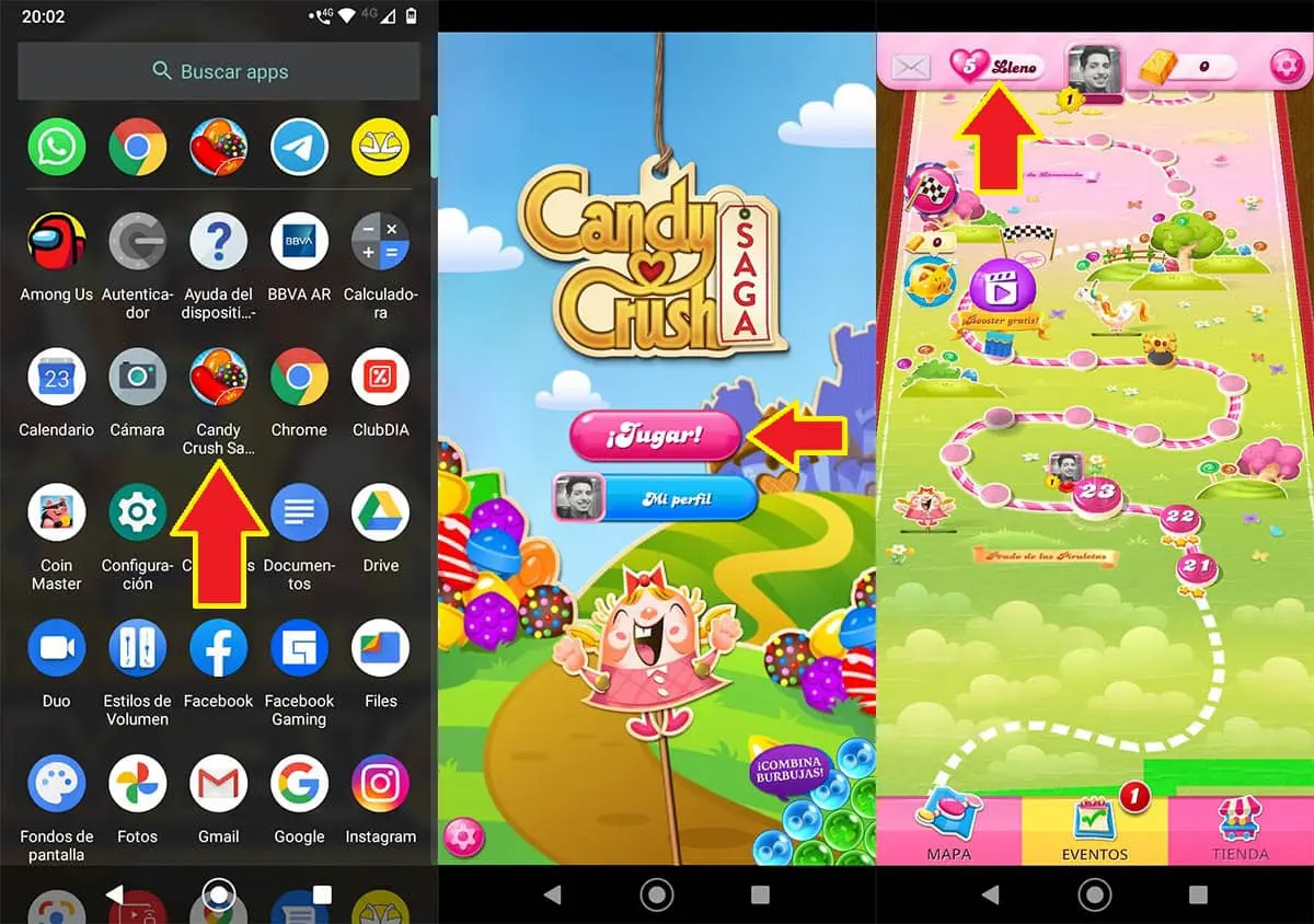 Get infinite lives in Candy Crush Saga: tips, tricks and more