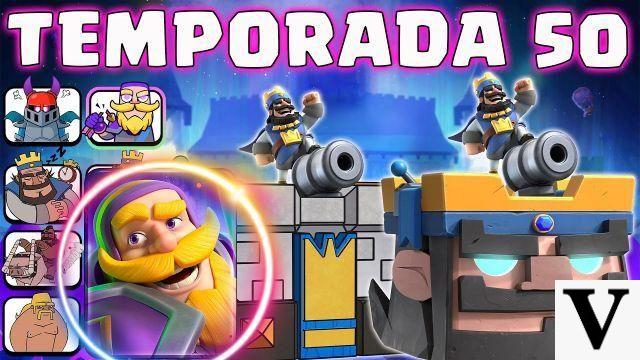 A nova temporada 50 de Clash Royale