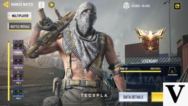 Call of Duty Mobile: classificações, pontos e recompensas