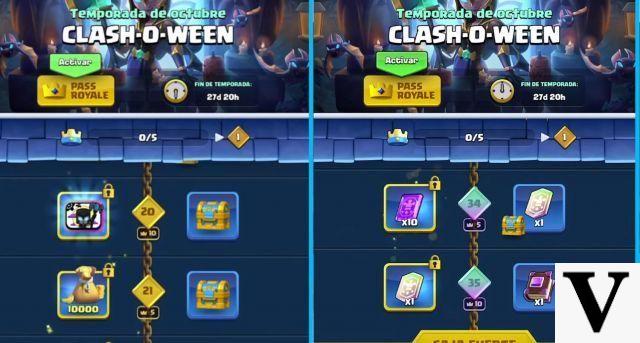 Recompensas da Temporada 40 do Clash Royale: Clash-O-Ween