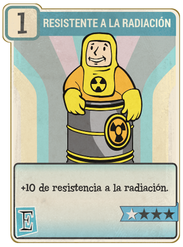 Radiation resistance in the game Fallout