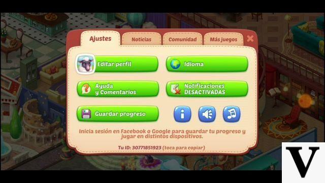 Comment modifier la langue du jeu et d'autres paramètres dans Homescapes et Gardenscapes