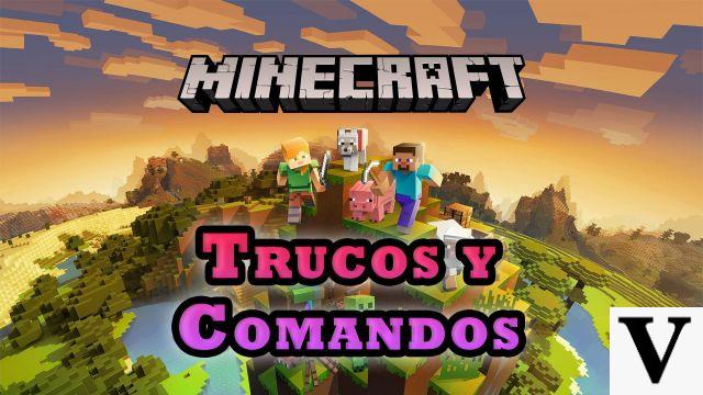 Astuces et commandes dans Minecraft