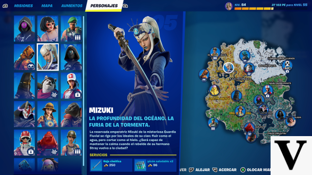 Mesures, personnages et solutions techniques Fortnite