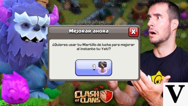 Uso y beneficios de los martillos en Clash of Clans