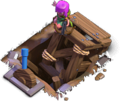 Torre de arqueras / Base de construcción