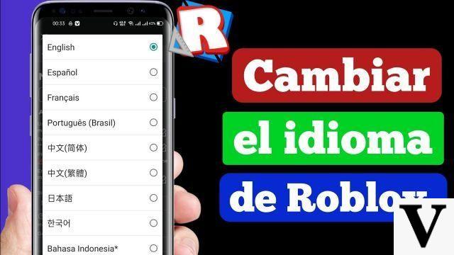 Roblox: Change the language, pronunciation and meaning in Spanish