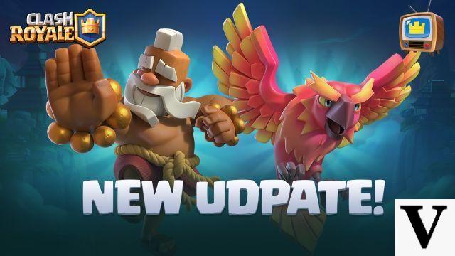 Actualización del Monje y la Fénix en Clash Royale